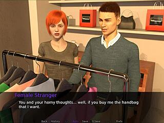 Join Lena for a sensual afternoon at the nudist school in part 9