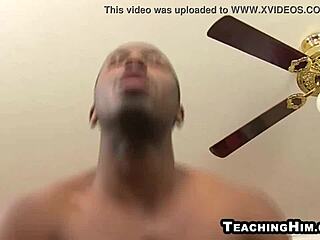 Submissive Black Guy Endures a Brutal Hard Ass Pounding