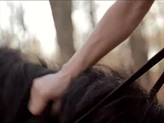 Curvy Latina Step-Mom Rides Hard Outdoor With Ass Shaking.