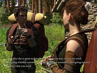 Game walkthrough and PC gameplay of visual novel The price of power 95