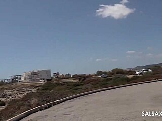 ice babe, um, fingering my tight pussy outdoors, ya know