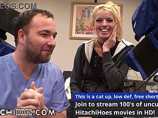 Incredible! Bella Ink Screams with Hitachi Orgasms at College Physical