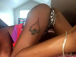 Ebony Babe Twerks Wet Pussy