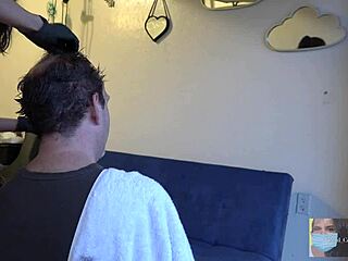 Gay Couple Dyes Hair Brown