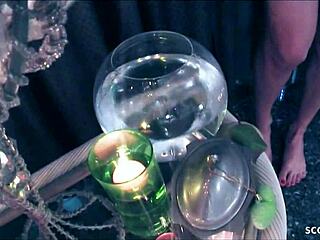 echter table dance club blowjob mit dem handy in berlin aufgenommen - german pov