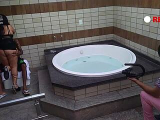 experienced mature latina does scene with tattooed young man wallif santos