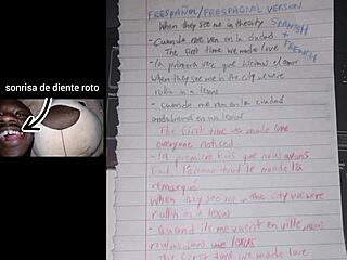 Singing with a broken tooth in Spanish and French