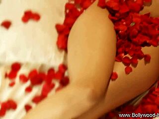 Beautiful brunette undresses in nude erotic dance