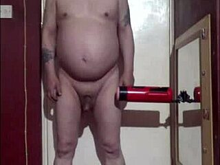 my new toy machine gets me dripping wet