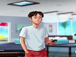 Get lost in the visual novel of Summertime Saga and explore the world of anime hentai