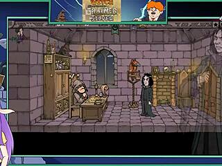 Witch Trainer Silver Unveils Busty College Hentai Action