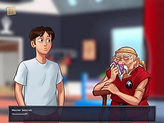 Summertime Saga 56 features big tits and erotic scenes