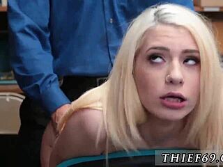 Tranny Cop Nabs Teen Thief in Wild Clash!