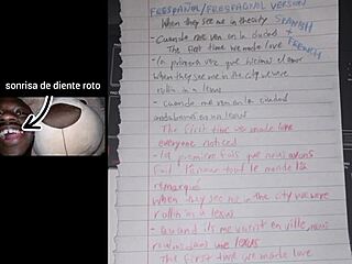 Singing with a broken tooth in Spanish and French