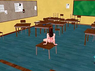 Animated 3D Cartoon Porn Features Teen Girl in Sexy Poses