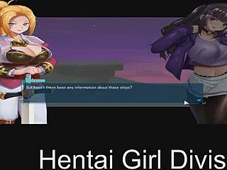 Hentai Girl Division in Animated Game World