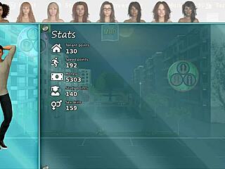 Gorgeous Gina touches pussy through yoga pants suggestively