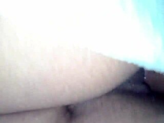 Teen Brunette Sits On Boyfriend's Cock