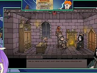 Witch Trainer Silver Unveils Busty College Hentai Action