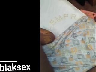 African Girl Bent Over for Doggy Drilling!