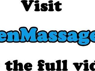 Prsnatá milf je nenápadne ohmataná a ošukaná šikovným masérom v skrytej fantázii