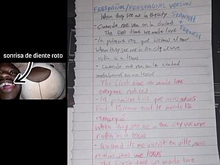 Singing with a broken tooth in French and Spanish