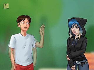 Summertime Saga 56 features big tits and erotic scenes