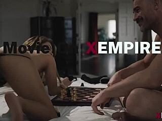 Destiny Cruz Plays Strip Chess With Blowjob And Masturbation