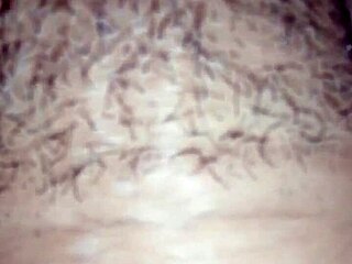 my tasty big ass girl with hairy pussy gets horny at home