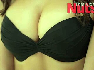 I feel so connected during this Rosie Jones nuts photoshoot part 1 with her sexy topless brunette model poses.