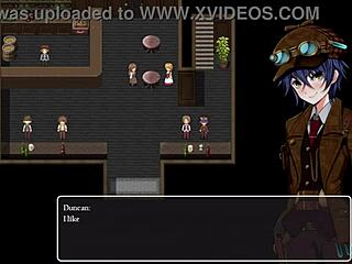 Detective Girl Helps Inventor Feel Pussy Sensation