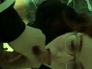 Latina Redhead Amateur Deepthroat Blowjob with Cumshot