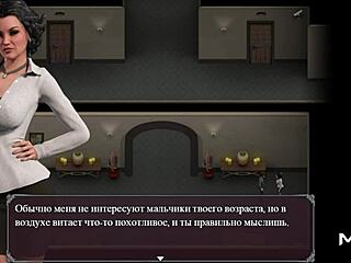 anime hentai babe gets inserted in pussy with cum on tits in lust epidemic game.