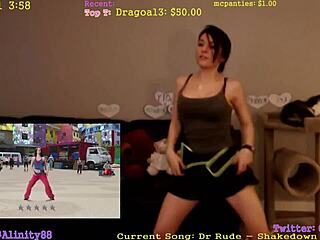 Alinity Dances Seductively Shaking Ass and Boobs