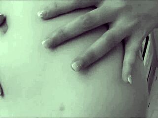 nerdy brunette reveals her wild side