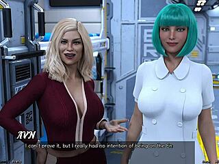 Stranded In Space 3: Intense Competition Between Curvy Milfs And Huge Teens