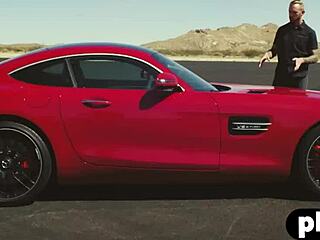 perfect brunette alexandra tyler posed outdoor and exposed her nice boobs