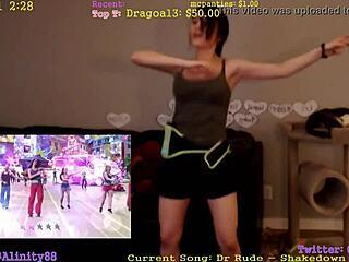 Alinity Dances Seductively Shaking Ass and Boobs