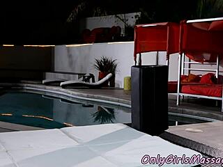 orally pleasured masseuse gets licked