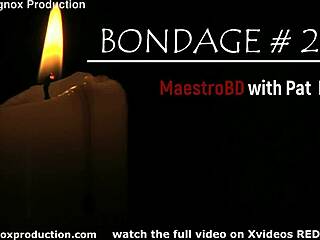 Bondage session with maestrobd and pat foster using toys and ropes for spanking
