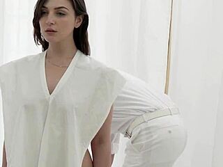 Sheepish teen lured into intense pussy fucking by Mormon