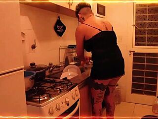 Watch Me Get Ass Filled In Kitchen Like Good Housewife Slut