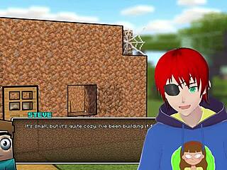 Giving Our Girl A Golden Bikini In Hornycraft Parody