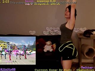 Alinity Dances Seductively Shaking Ass and Boobs