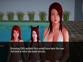 Moje nová rodina epizoda 135 s rudovlasou v anime