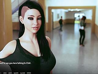 Petite Tattooed Teen Sets Date In Fantasy Roleplay Game