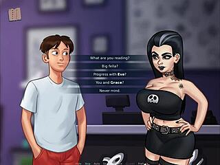 Summertime Saga episode 245 with erotic game elements