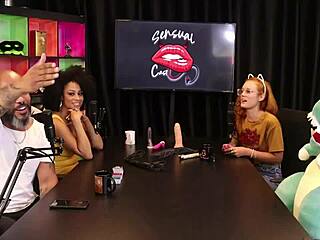 her fetish is to exhibit and tease the neighbor with anal and oral sex, sensual assfucking