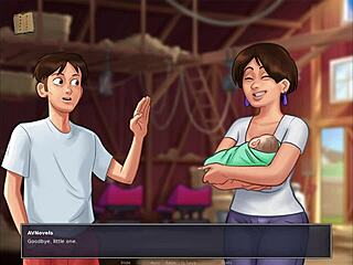 Summertime Saga episode 245 with erotic game elements