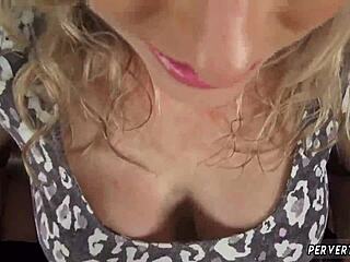 cory chase plays sex games with silicone doll, getting blowjob and hardcore action.